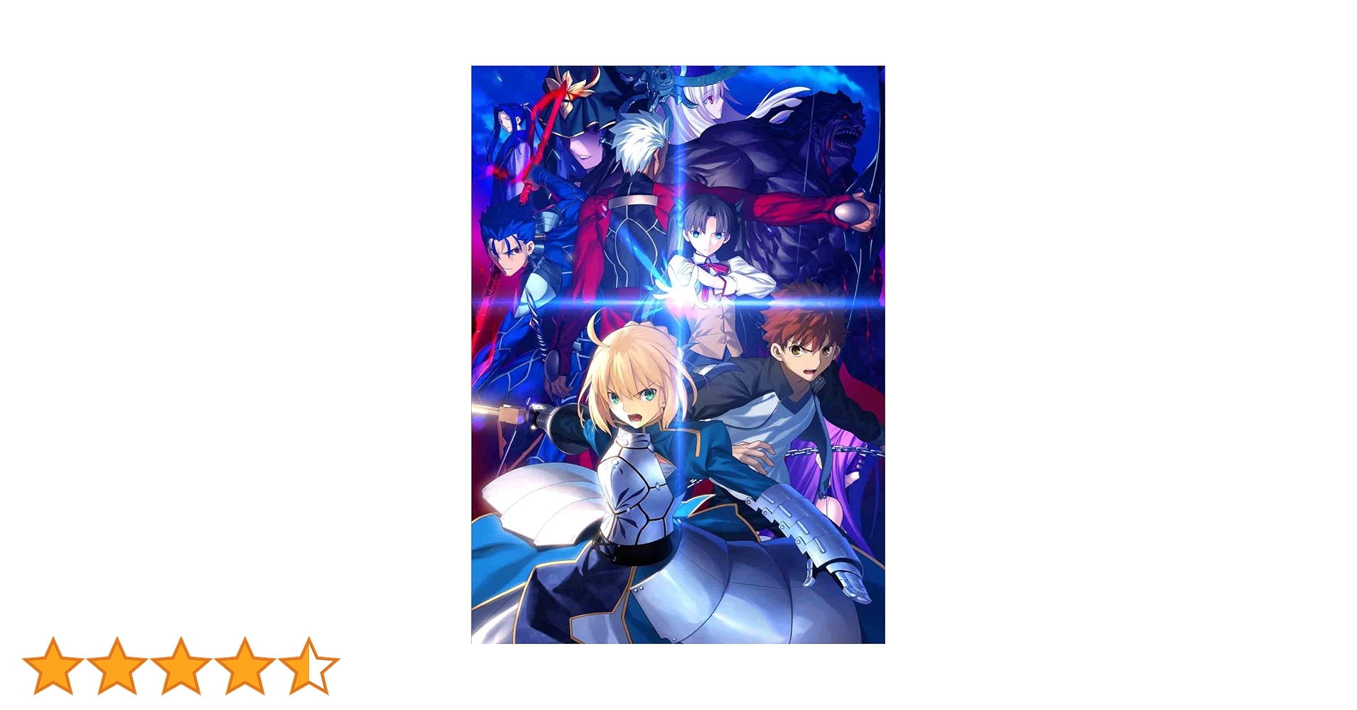Fate UBW Blu-ray Box 1 オープニング映像 複製原画セット Fate/stay night [Unlimited Blade Works] Blu-ray Disc Box Ⅰ
